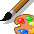 Application icon for !Paint